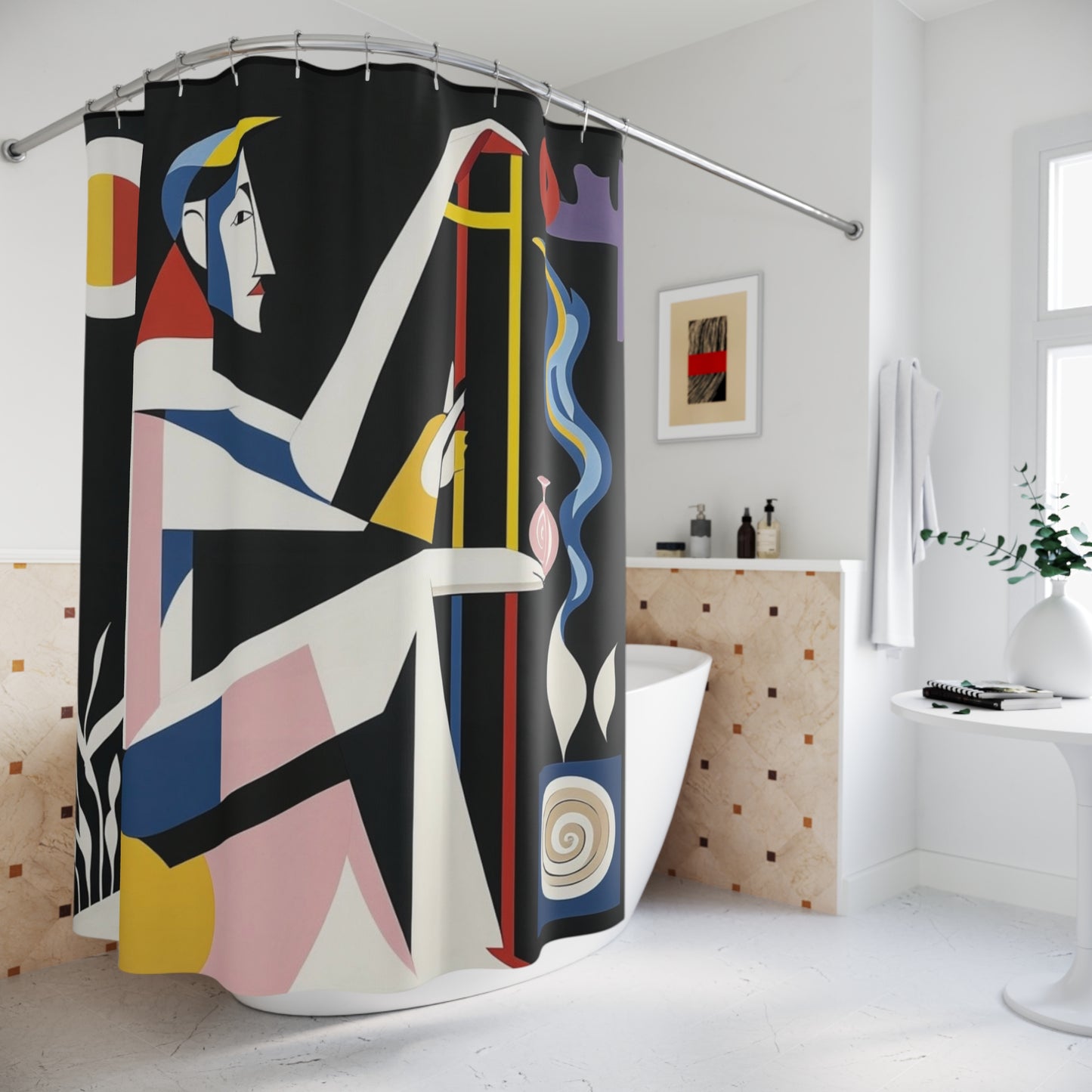 Abstract Art-Shower Curtain